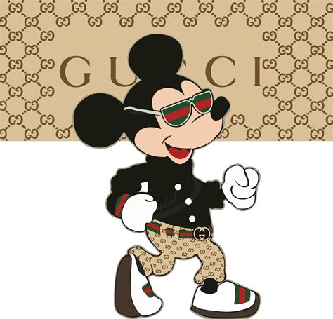 mickey mouse in gucci